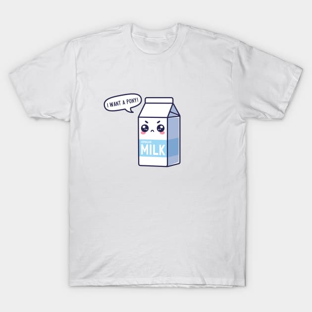 Spoiled Milk! T-Shirt by FunPun